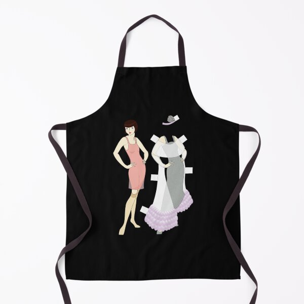 Item preview, Flapper Paperdoll Evening Gown Classic T-Shirt designed and sold by saurelmosert.