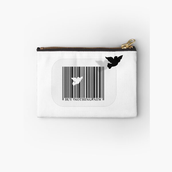Item preview, Buy Nothing new label, buy nothing new, beg, borrow, barter, buy second hand and swap to save the planet and your wallet designed and sold by Hollyharry.