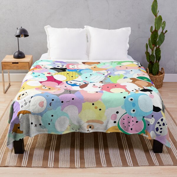 Squishmallows Chaotic Frenzy Cute Squishmallow Throw Blanket