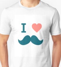 You Love Mustache Shirt? I Love Mustache Shirt Unisex T-Shirt
