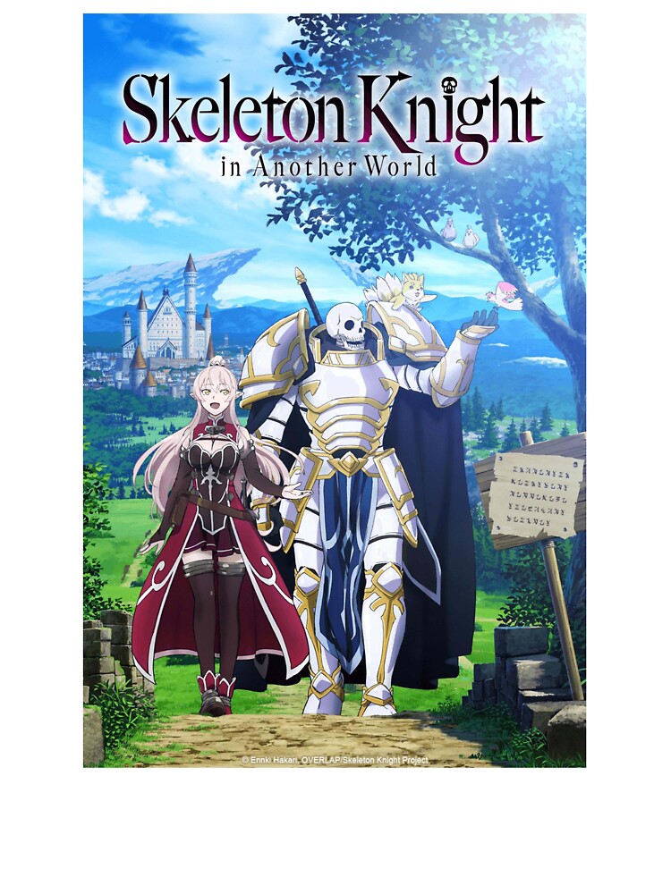 skeleton knight in another world Poster for Sale by TrendyFrazierM