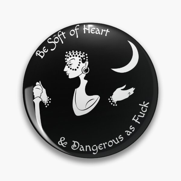 Item preview, Soft-hearted and dangerous (transparent) designed and sold by lumpleygames.