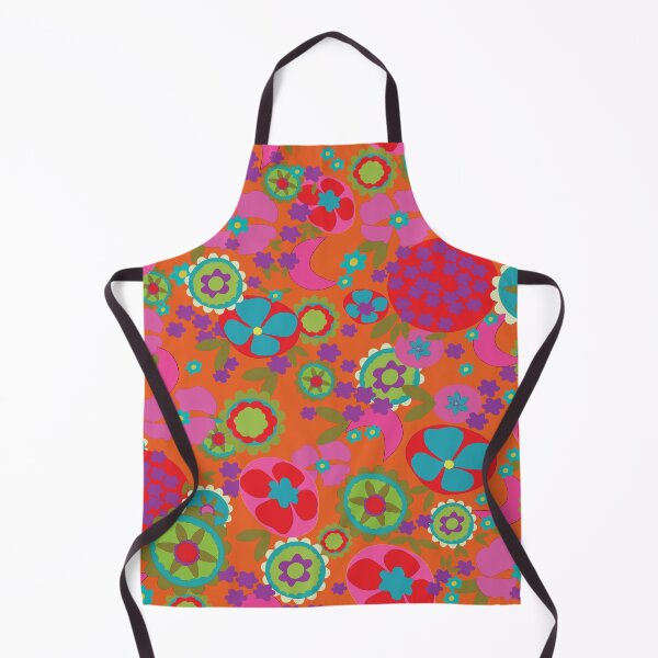 Item preview, retro summer florals designed and sold by cult-andromeda.