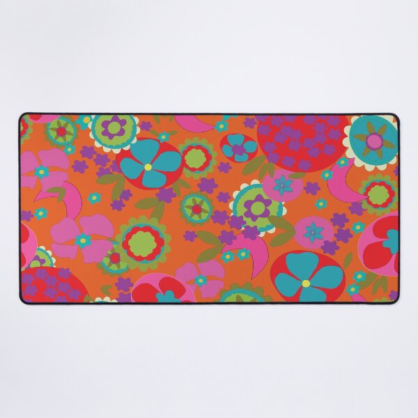 Item preview, retro summer florals designed and sold by cult-andromeda.