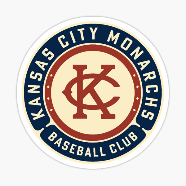 KC Monarchs Jersey Digital Art Sticker for Sale by BriBiss22