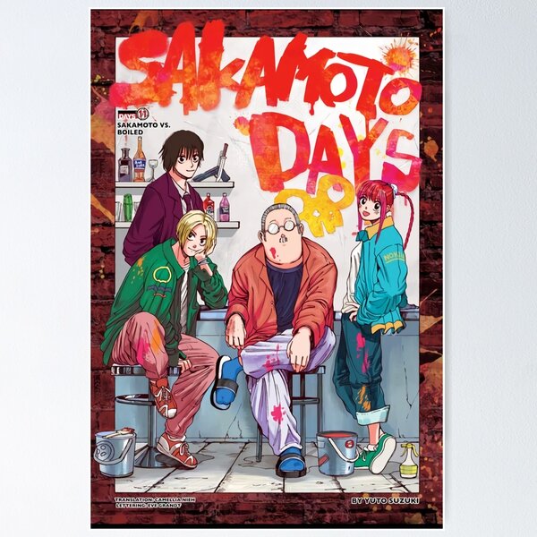 Sakamoto Days Minimalist Poster for Sale by JenniferGipson4