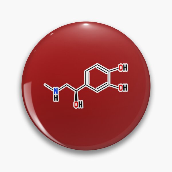 Item preview, Epinephrine Molecular Structure designed and sold by Artsy-Chemist.