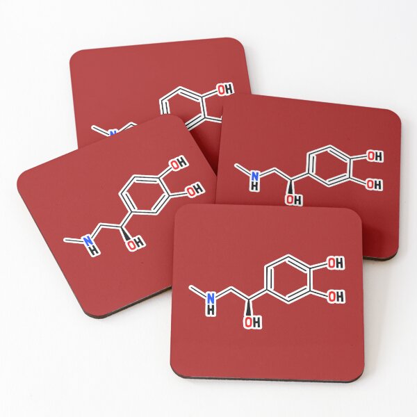 Item preview, Epinephrine Molecular Structure designed and sold by Artsy-Chemist.