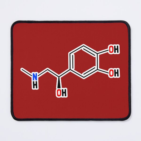 Item preview, Epinephrine Molecular Structure designed and sold by Artsy-Chemist.