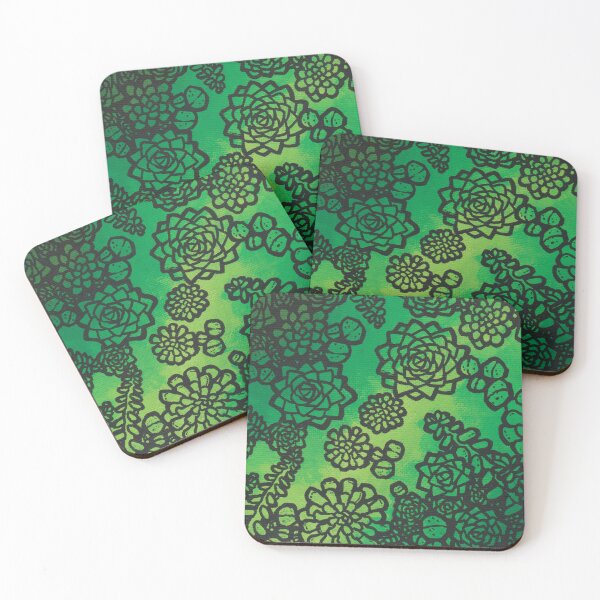 Item preview, Green succulents designed and sold by Jenji.