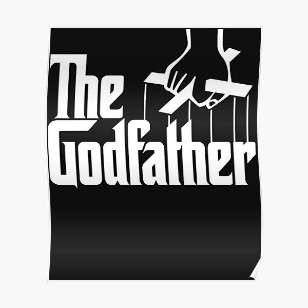 The Godfather Logo Posters for Sale | Redbubble