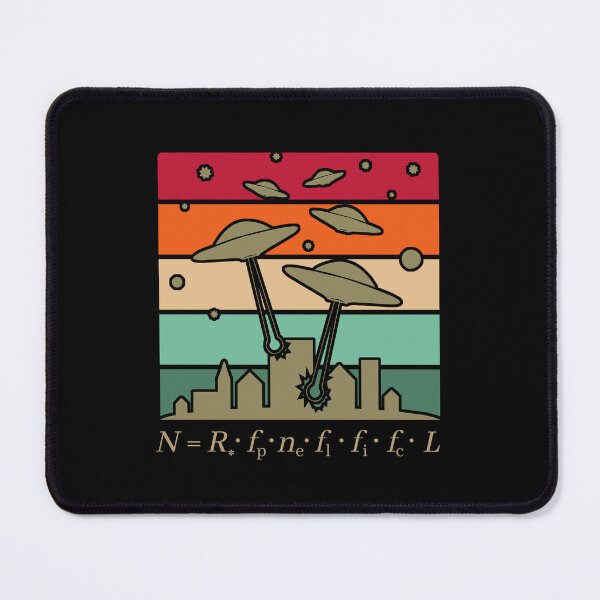 Item preview, Drake Equation - Enrico Fermi, Astrobiology, Exobiology, Alien Civilizations, Starseed, Fermi Paradox, Drake Equation designed and sold by jadedscientist.