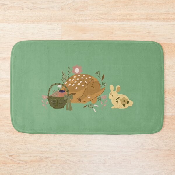Item preview, Cute Cottagecore Deer and Bunny designed and sold by Jessi-Sketches.