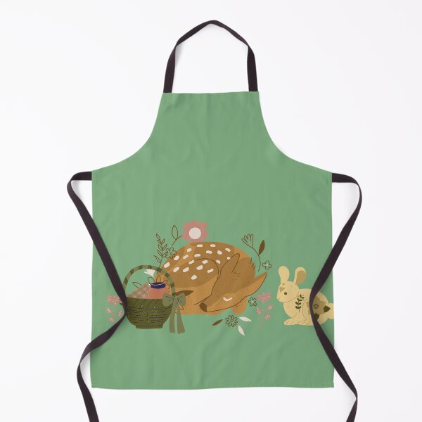 Item preview, Cute Cottagecore Deer and Bunny designed and sold by Jessi-Sketches.