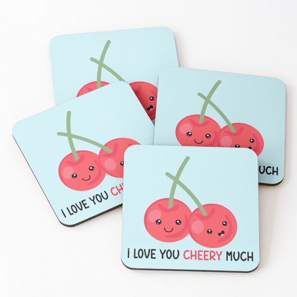 Item preview, I Love You Cherry Much designed and sold by cutieotter.