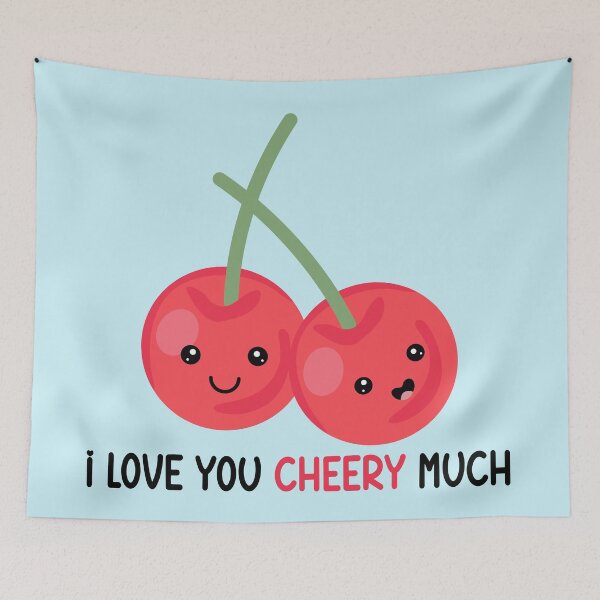 Item preview, I Love You Cherry Much designed and sold by cutieotter.