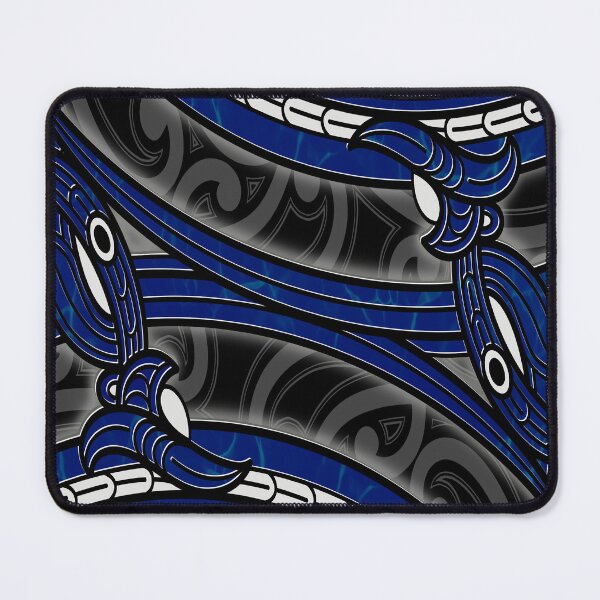 Item preview, TNT - SPIRAL WITH KOWHAIWHAI - BLUE designed and sold by TNT-STYLEZ.