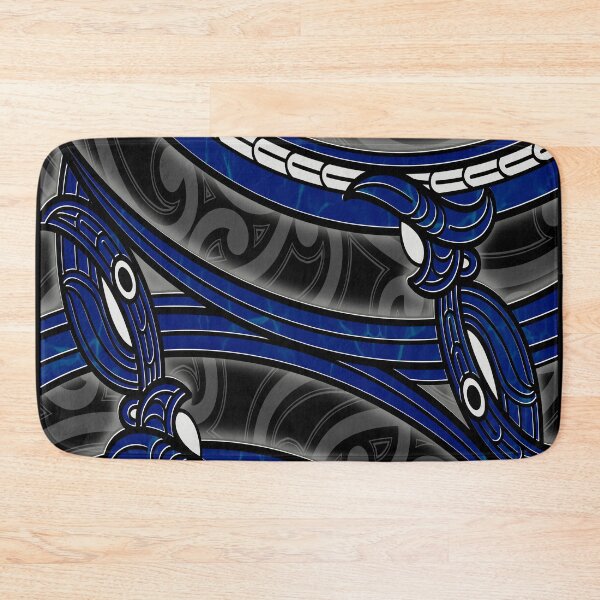 Item preview, TNT - SPIRAL WITH KOWHAIWHAI - BLUE designed and sold by TNT-STYLEZ.