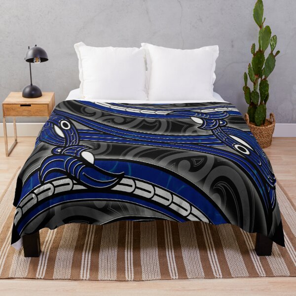 Item preview, TNT - SPIRAL WITH KOWHAIWHAI - BLUE designed and sold by TNT-STYLEZ.