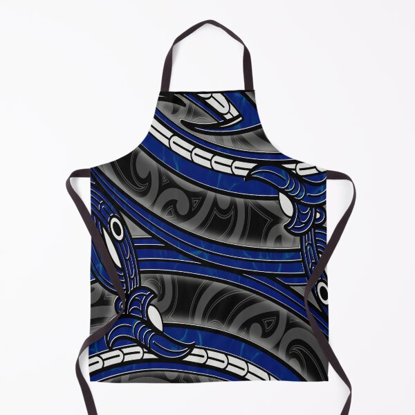 Item preview, TNT - SPIRAL WITH KOWHAIWHAI - BLUE designed and sold by TNT-STYLEZ.