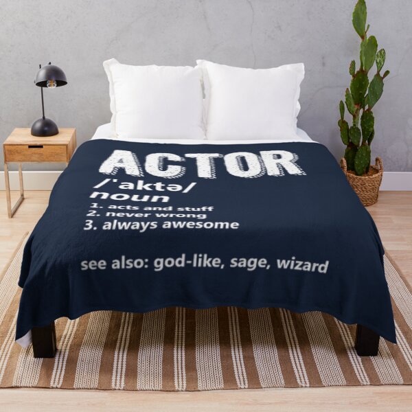 Item preview, Actor Definition Actress Acting Movie Theatre designed and sold by HoneBusta.