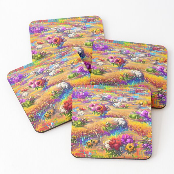 Item preview, AI generated flower field designed and sold by CaedmonOS.