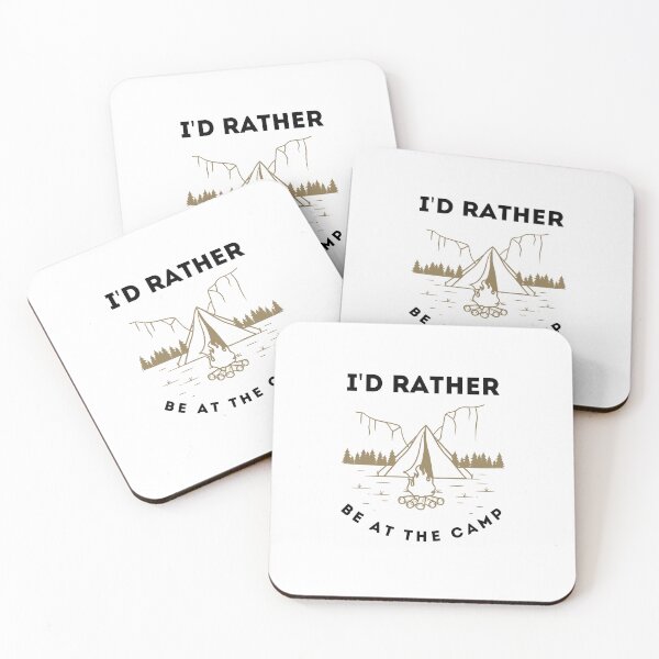 Item preview, I'd Rather Be Camping  designed and sold by Sam Artist.