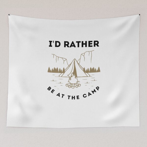 Item preview, I'd Rather Be Camping  designed and sold by Sam Artist.