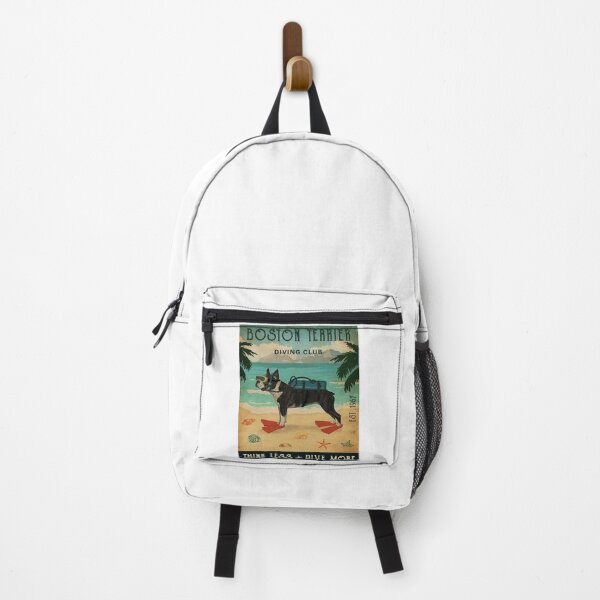 Item preview, Boston Terrier  Diving Club Think Less Dive More designed and sold by JakeGoodwin.