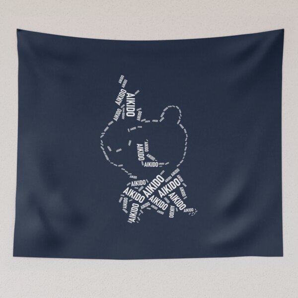 Item preview, Aikido martial arts martial artist Japan gift designed and sold by HoneBusta.