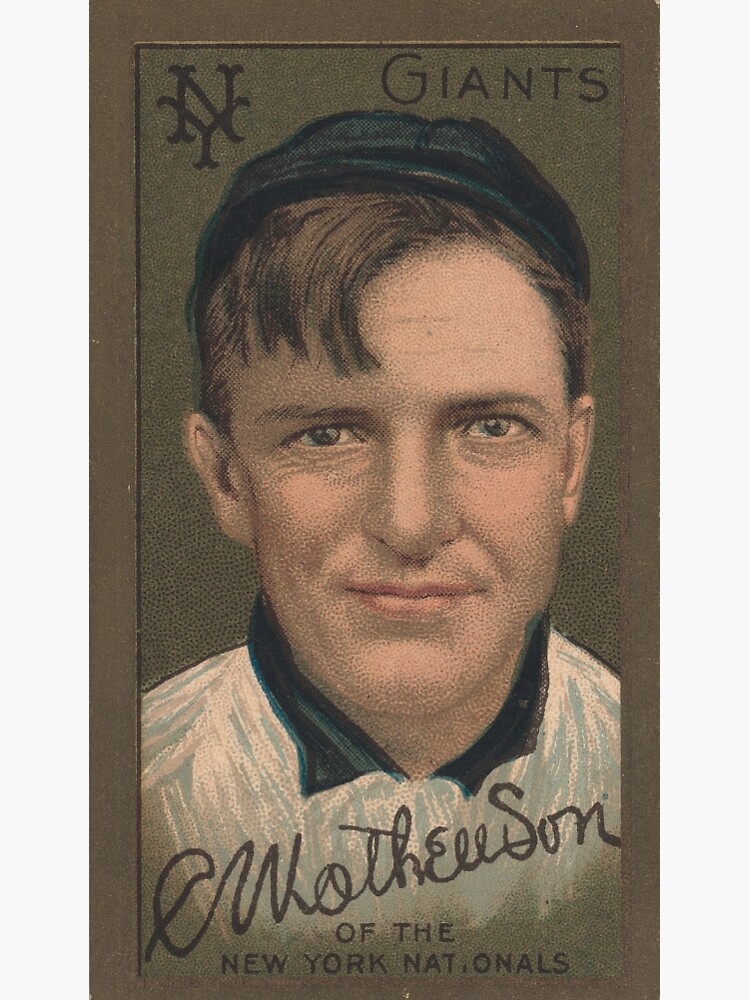 John M. Ward, New York Giants, baseball card portrait]