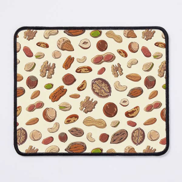 Item preview, Assorted Tree Nuts Pattern designed and sold by Alicia Chee.