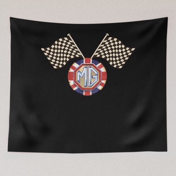 Item preview, Mg Cars MG Checker Flag   designed and sold by EddGunter1.