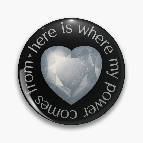 Item preview, Diamond Heart Power iPhone Case designed and sold by MagicWolfStar.