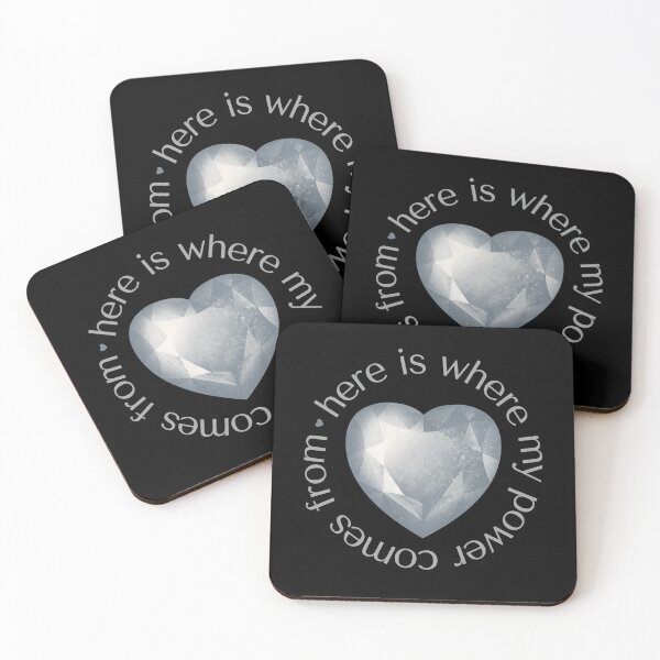 Item preview, Diamond Heart Power iPhone Case designed and sold by MagicWolfStar.
