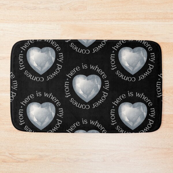Item preview, Diamond Heart Power iPhone Case designed and sold by MagicWolfStar.
