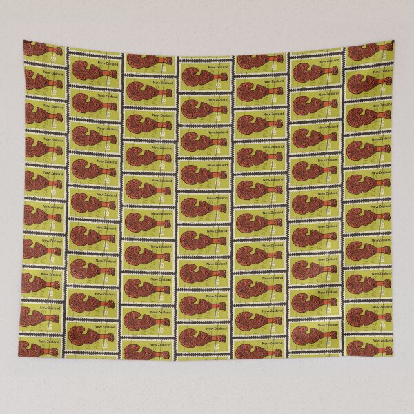 Item preview, New Zealand Maori Club 18c Stamp designed and sold by 2AGoodHome.