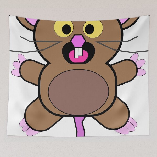 Item preview, EEK! Brown Rat designed and sold by LittlePuzzleArt.
