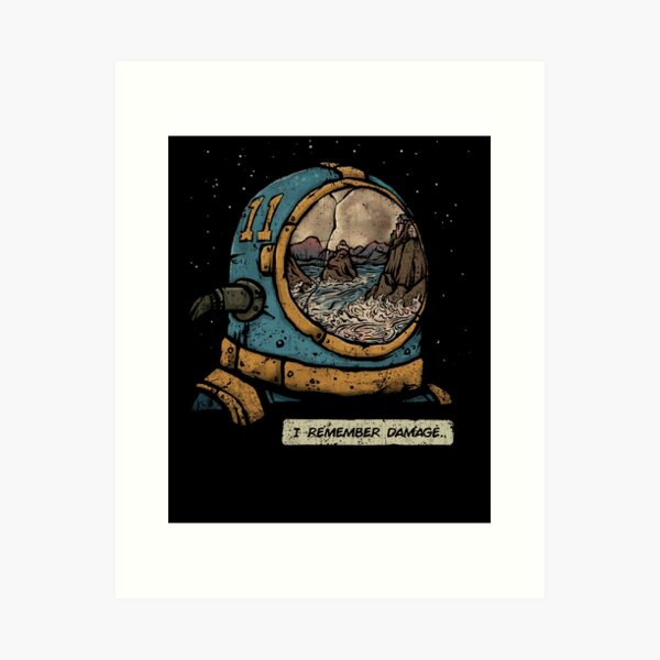 Vista previa del artículo con la obra «Recuerdo el daño», diseñado y vendido por kg07.