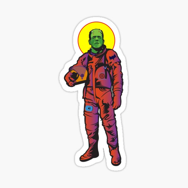 Frankie Goes to The Moon Sticker