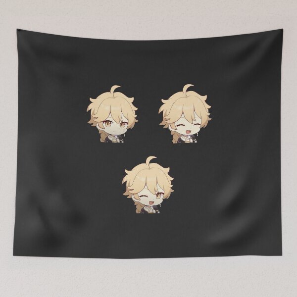 Item preview, Chibi Aether Pack - Genshin Impact designed and sold by 1umynst.