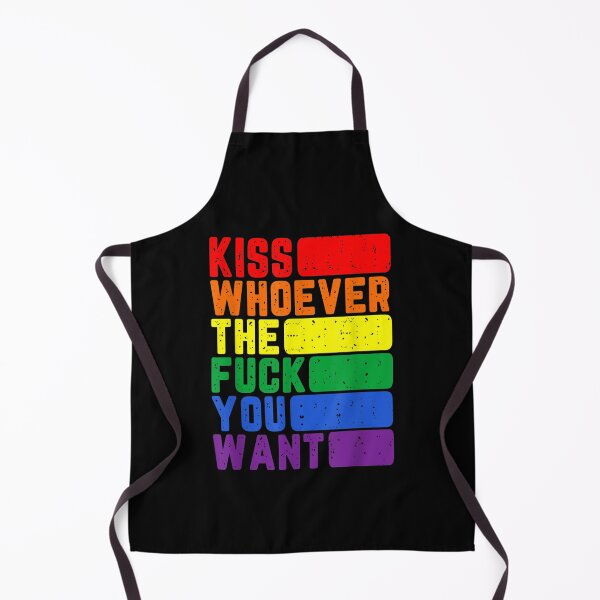 Item preview, Kiss Whoever The F You Want LGBTQ Gay Lesbian Awareness designed and sold by BufFord71.