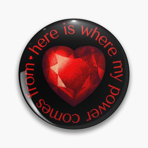 Item preview, Sapphire Heart Power Cushion designed and sold by MagicWolfStar.