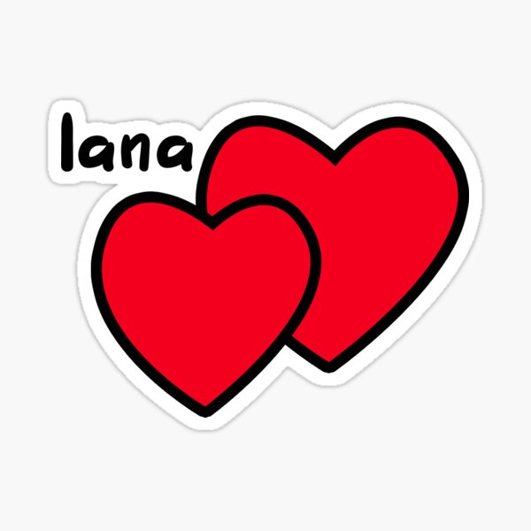 Lana Rhoades Tattoo Sticker