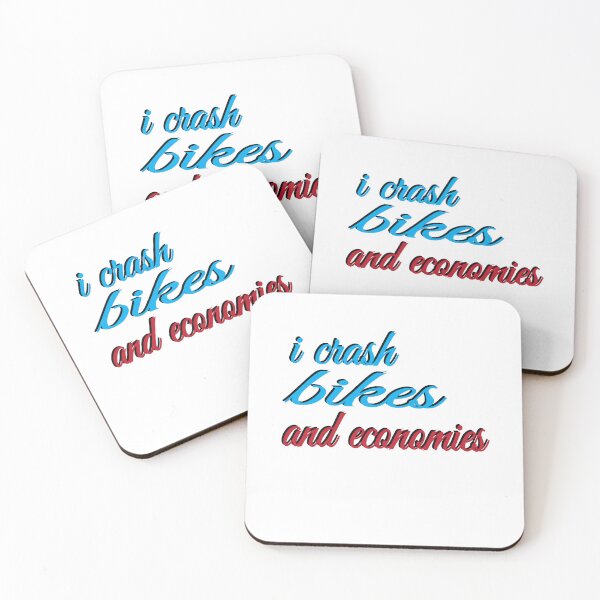 Item preview, I Crash Bikes And Economies designed and sold by SydneyLoving.