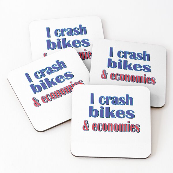 Item preview, I Crash Bikes And Economies designed and sold by SydneyLoving.