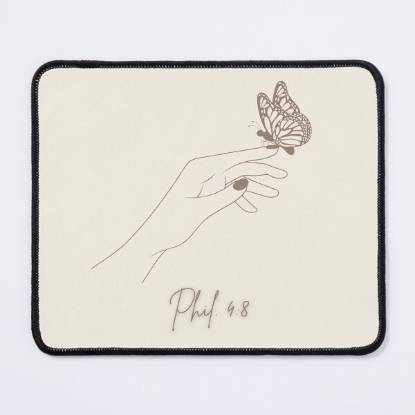 Item preview, Philippians 4:8 designed and sold by GracefulThreads.