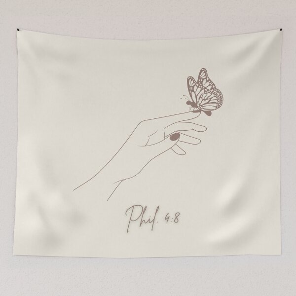 Item preview, Philippians 4:8 designed and sold by GracefulThreads.