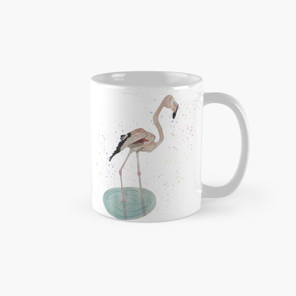 Item preview, flamingo in watercolor designed and sold by altairaleon.