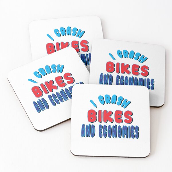 Item preview, I Crash Bikes And Economies designed and sold by SydneyLoving.